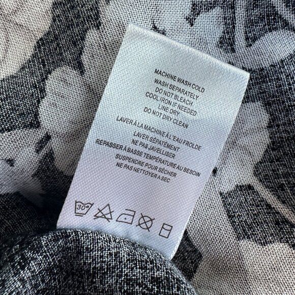 Spiritual Gangster Womens One Size Floral Black Tie Kimono Robe Duster Boho - Picture 8 of 8